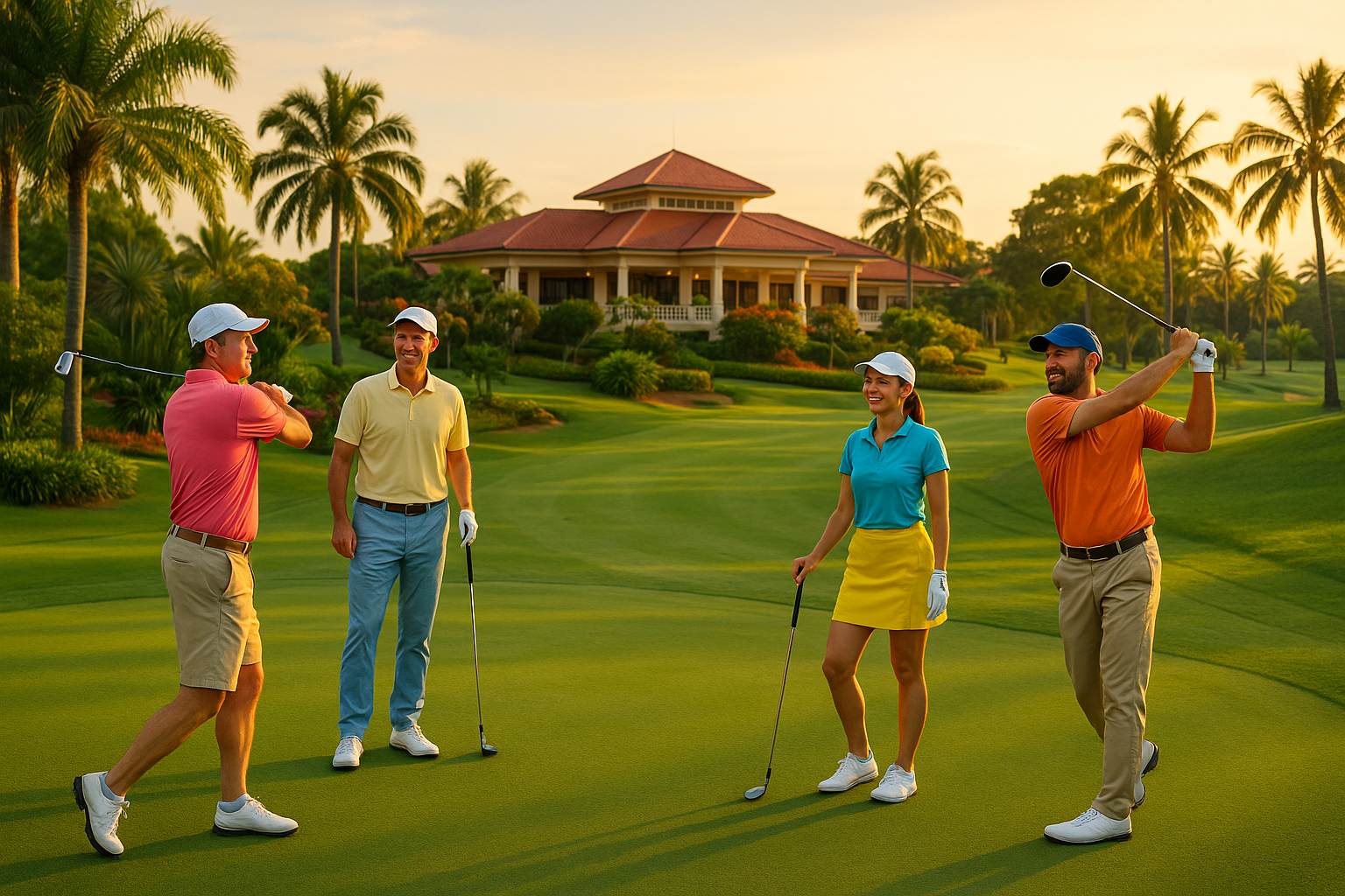 best golf societies clubs pattaya