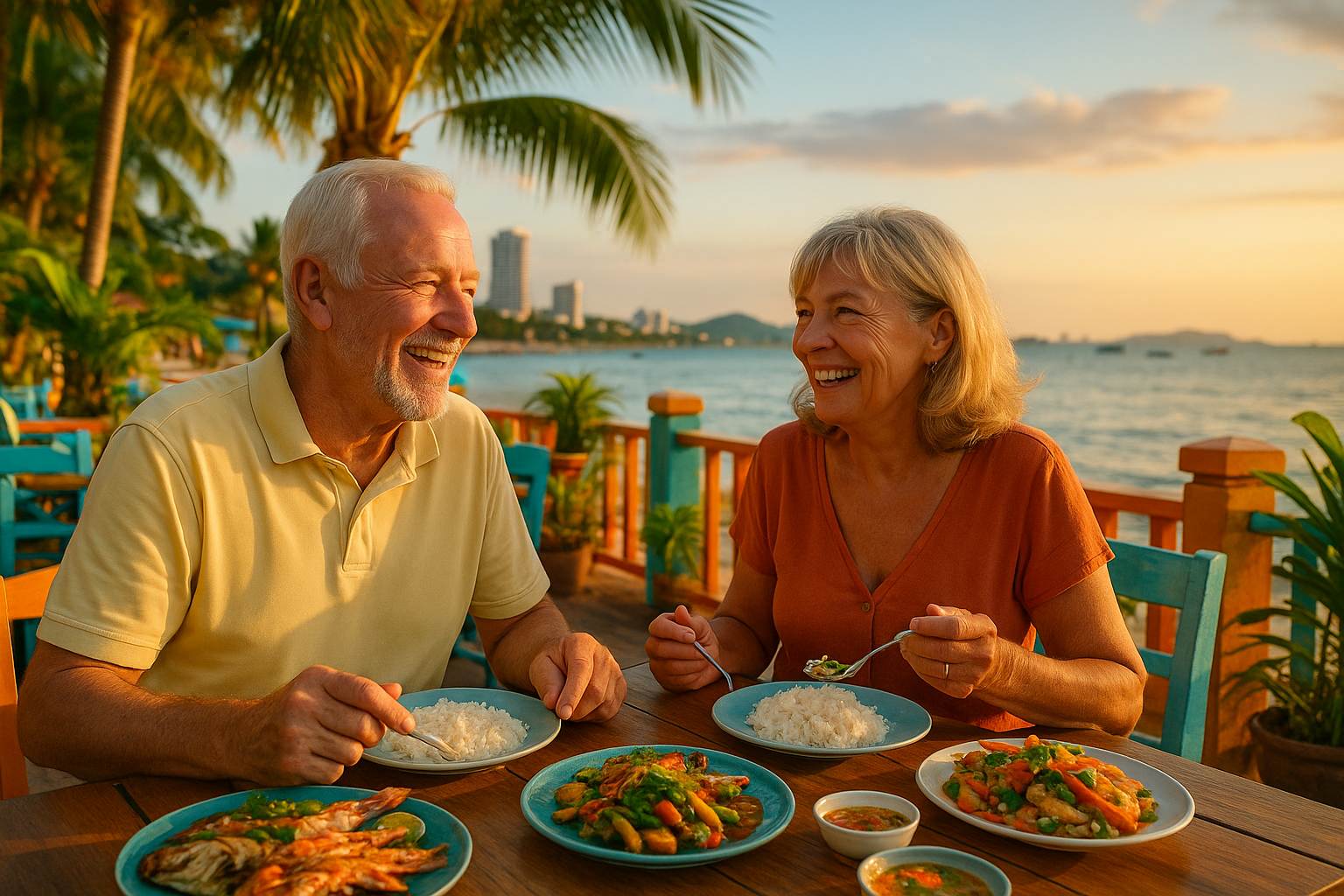monthly cost pattaya couple